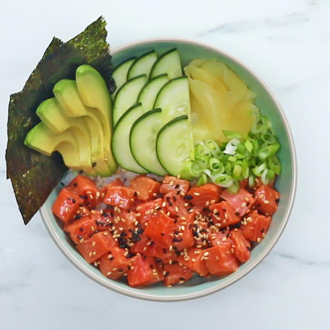 Salmon: Poke Bowl | Recipe Cloud App