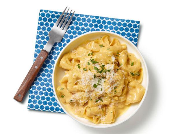 Tortellini With Pumpkin Alfredo Sauce | Recipe Cloud App