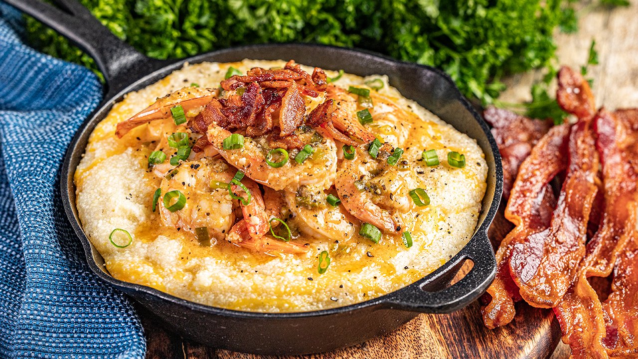 Shrimp: Southern Style Shrimp And Grits | Recipe Cloud App
