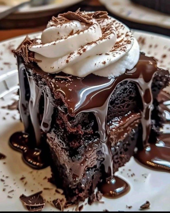 Cake: Hot Fudge Chocolate Pudding Cake | Recipe Cloud App