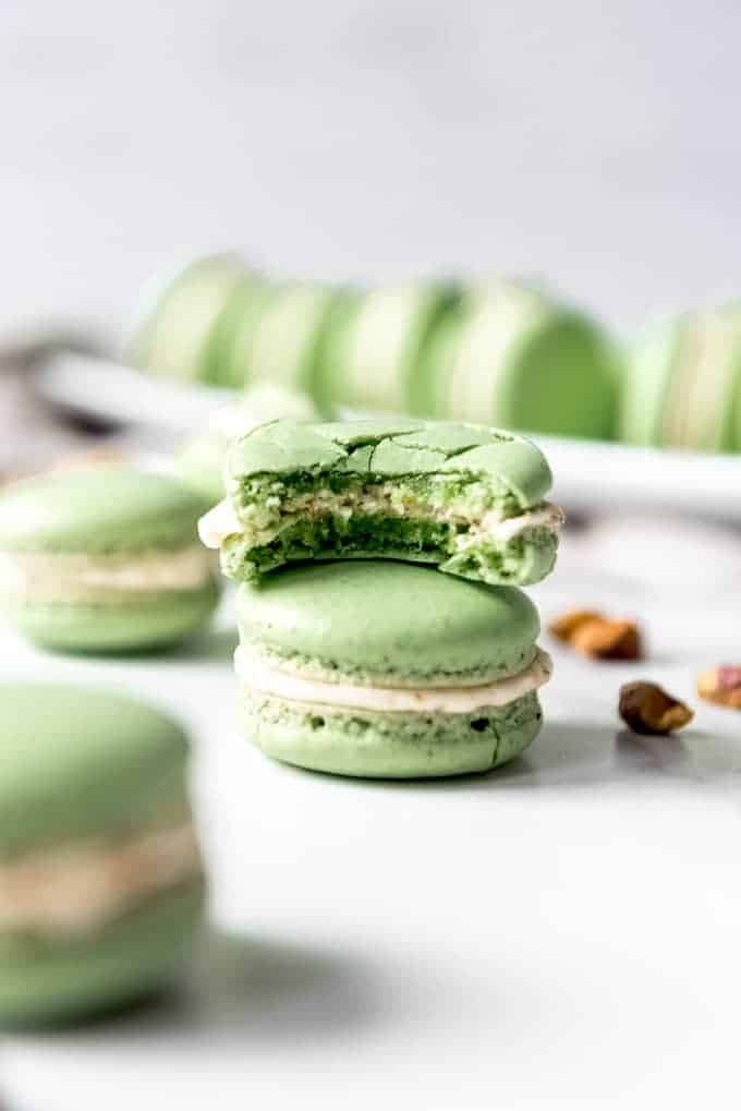 Pistachio Macarons | Recipe Cloud App