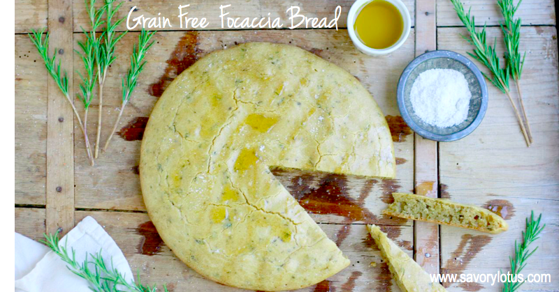 Grain Free Focaccia Bread | Recipe Cloud App