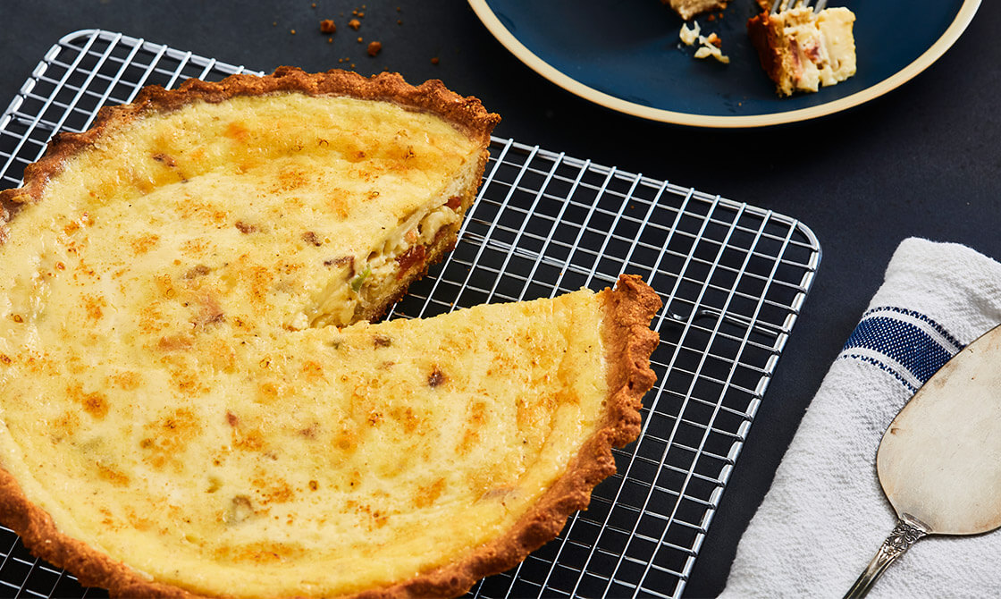 Keto Gruyere And Bacon Quiche Lorraine | Recipe Cloud App