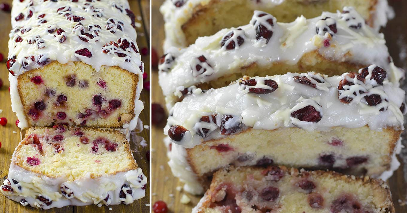 Christmas Cranberry Pound Cake | Recipe Cloud App