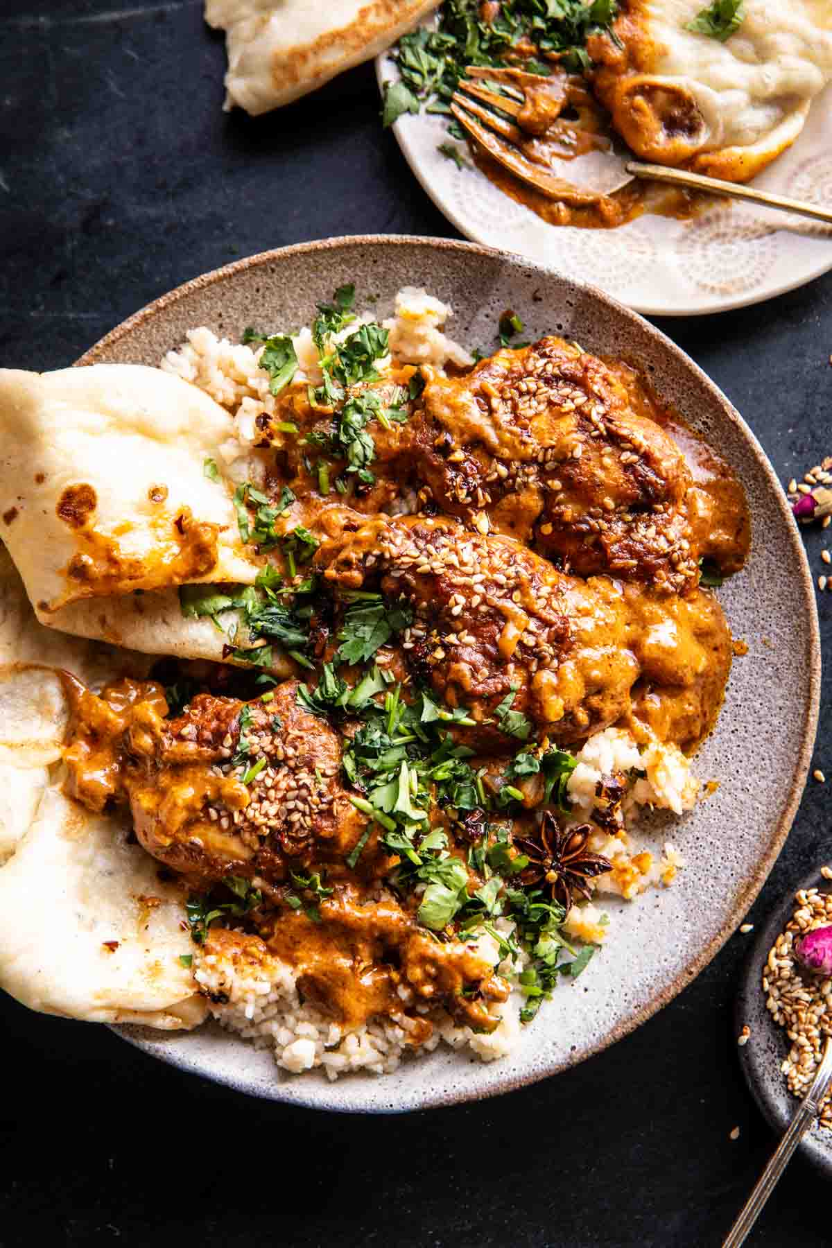 One Pan Spicy Sesame Butter Chicken. | Recipe Cloud App
