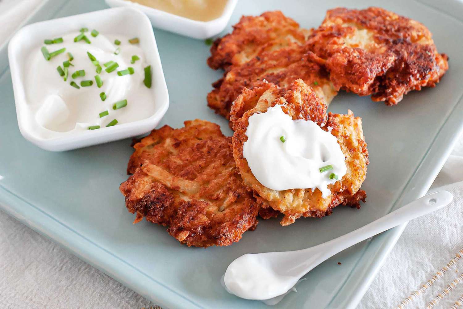 Crispy, Tender Potato Latkes Are A Family Favorite | Recipe Cloud App