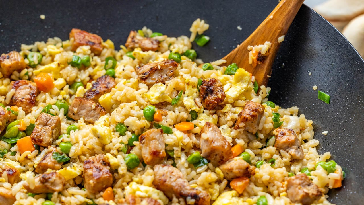 Pork Loin: Pork Fried Rice | Recipe Cloud App