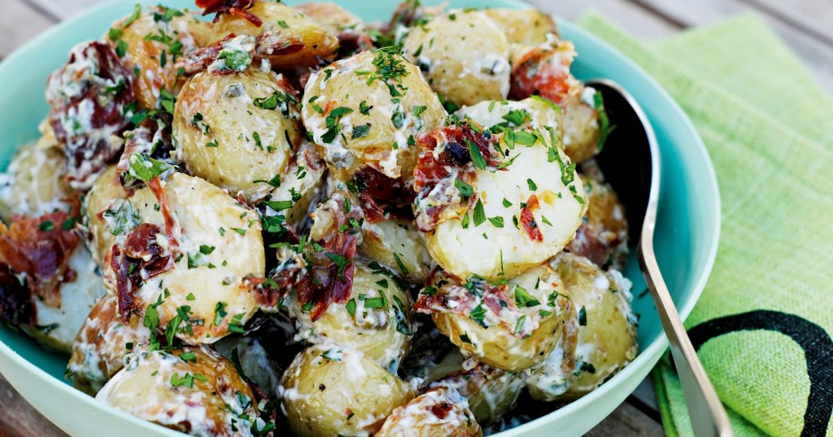 Warm Roast Potato Salad | Recipe Cloud App