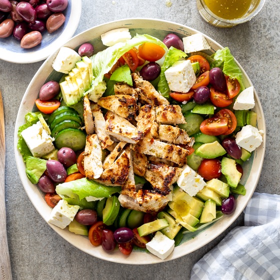 Chicken & Salad | Recipe Cloud App