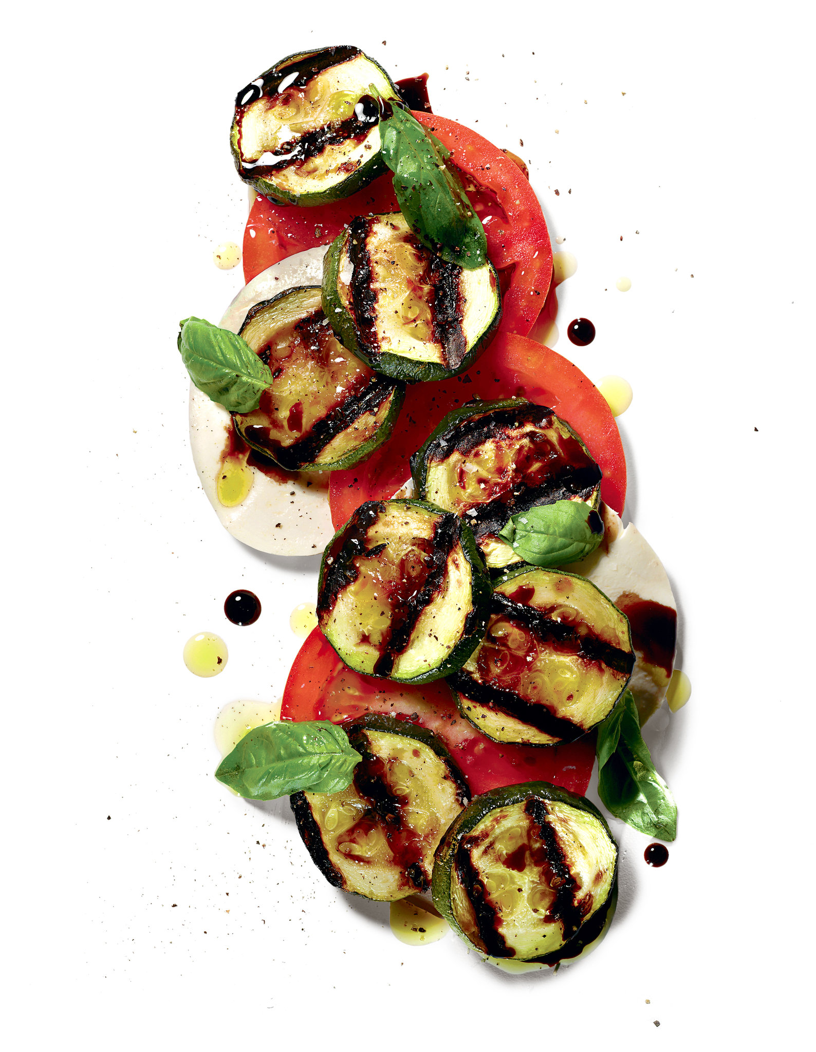 Zucchini With Fresh Tomatoes And Mozzarella Recipe | Recipe Cloud App