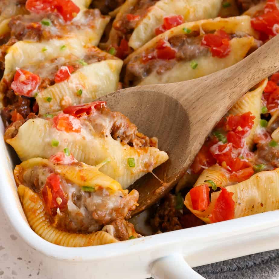 Taco Stuffed Shells | Recipe Cloud App