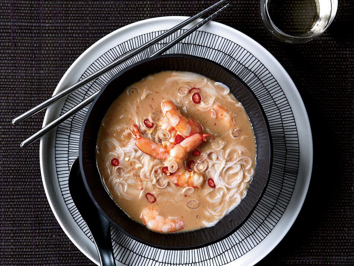 #Thai Shrimp-And-Coconut Soup With Lemongrass | Recipe Cloud App