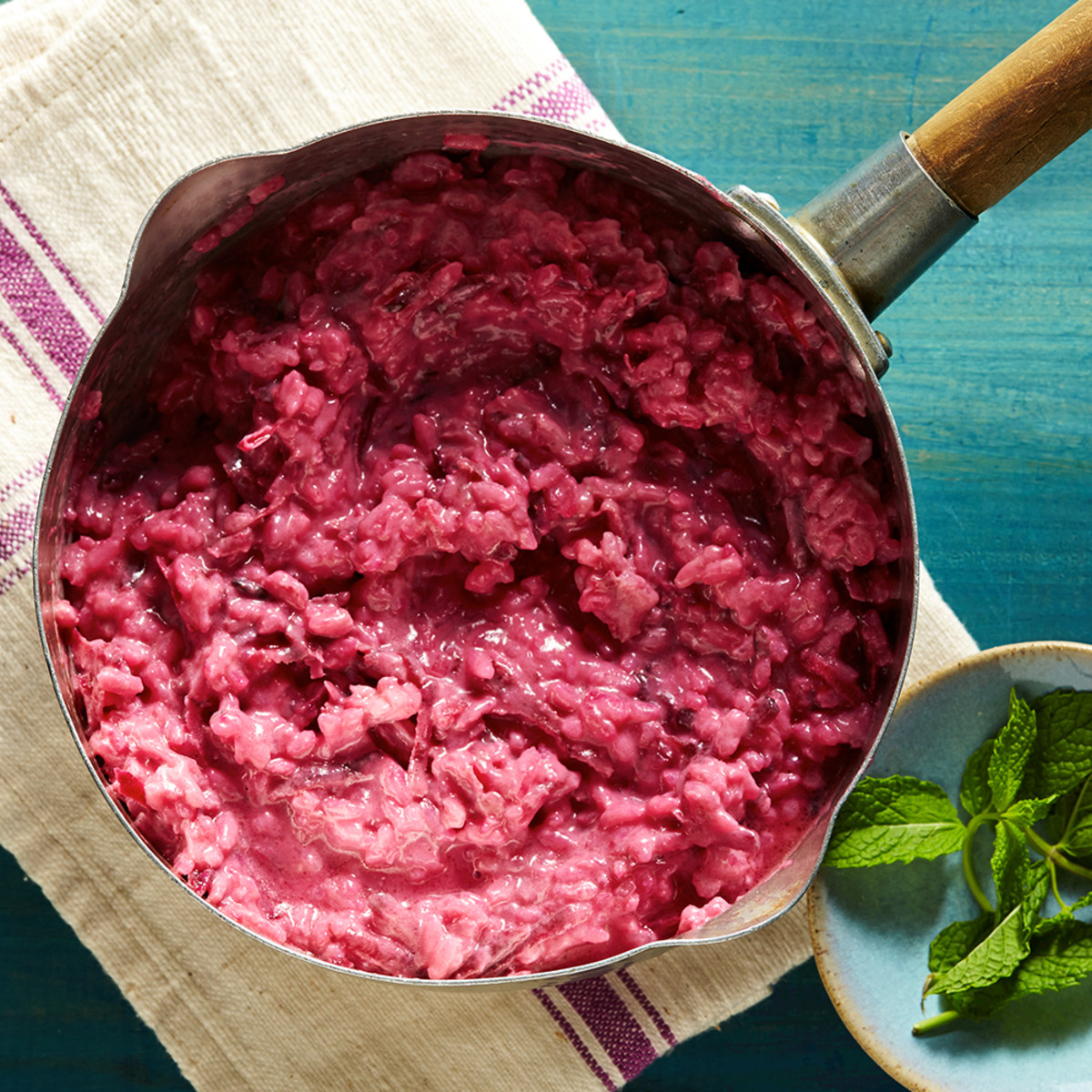 Risotto: Creamy Beet & Goat Cheese | Recipe Cloud App