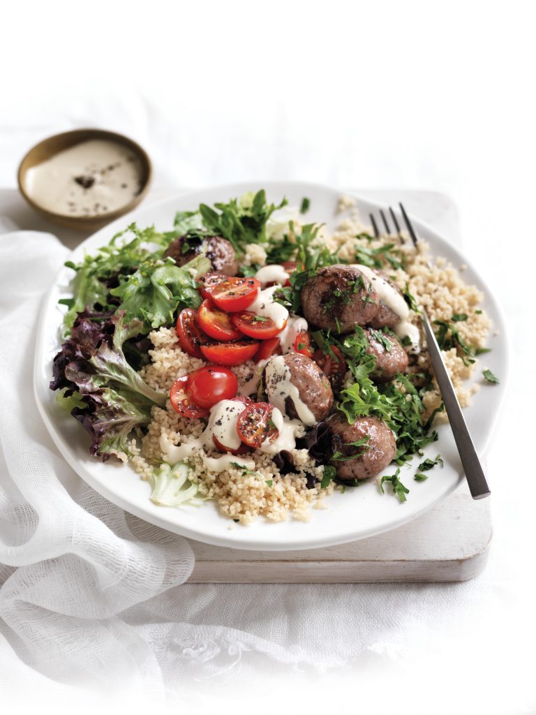 Meatball Couscous Salad | Recipe Cloud App